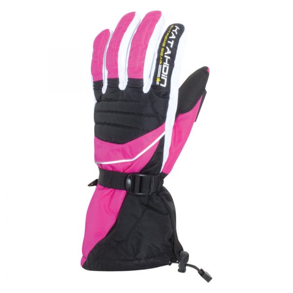 Katahdin Extreme Gear® - Frostfire Snowmobile Men's Gloves (X-Small, Pink)