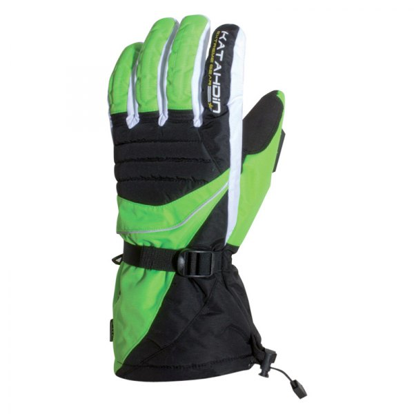 Katahdin Extreme Gear® - Frostfire Snowmobile Men's Gloves (4X-Large, Green)