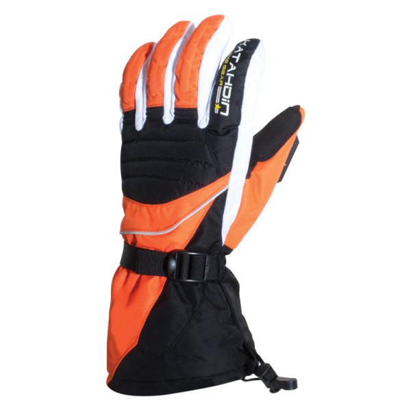 Katahdin Extreme Gear® - Frostfire Snowmobile Men's Gloves (X-Small, Orange)