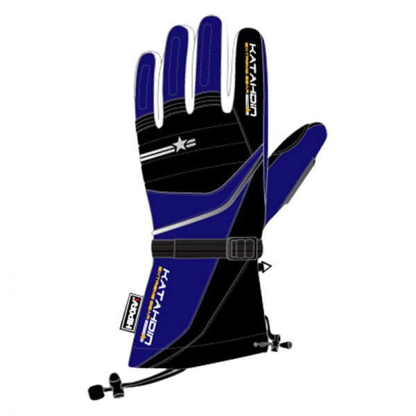 Katahdin Extreme Gear® - Frostfire Snowmobile Men's Gloves (X-Small, Blue)