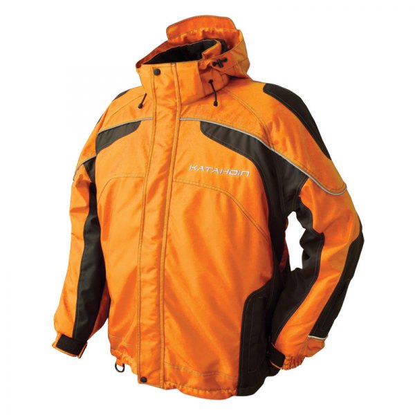 Katahdin Extreme Gear® - Tron Snowmobile Men's Jacket (Small, Orange)