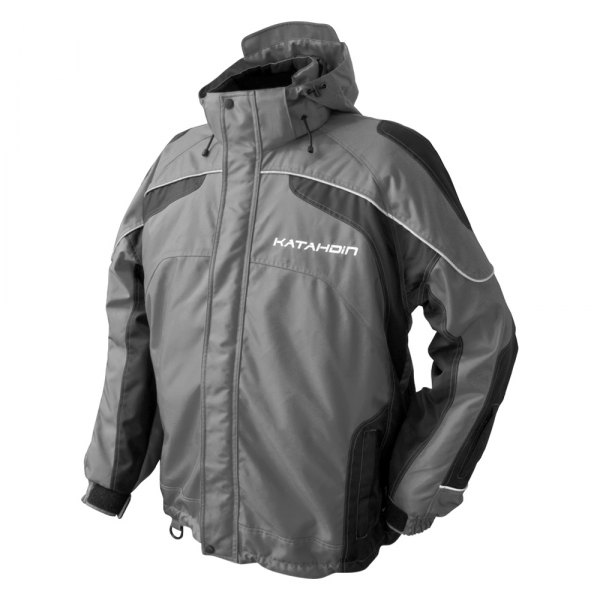 Katahdin Extreme Gear® - Tron Snowmobile Men's Jacket (Medium, Gray)