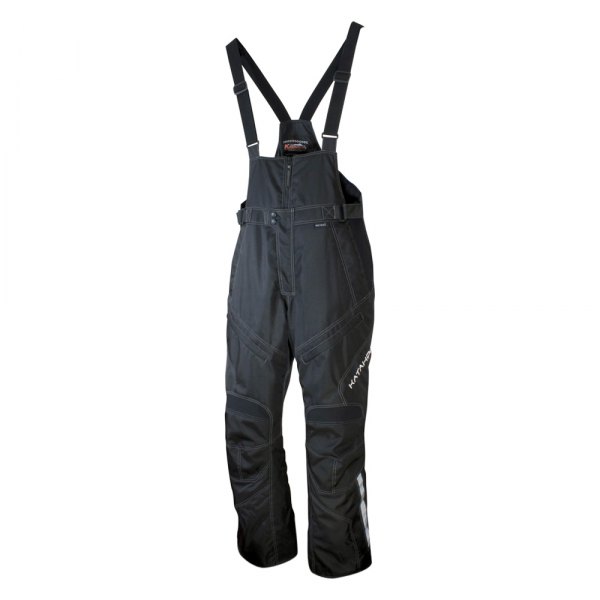Katahdin Extreme Gear® - Snowmobile Men's Bib Pants (2X-Large, Black)