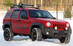KC HiLiTES Lights on Jeep Renegade