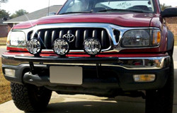 KC HiLiTES Lights on Toyota Tacoma