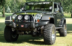 KC HiLiTES Lights on Jeep Wrangler
