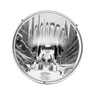 KC HiLiTES® - 7" Round Chrome Crystal Headlight