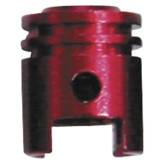 Keiti® - Red Piston Shaped Tire Valve Caps