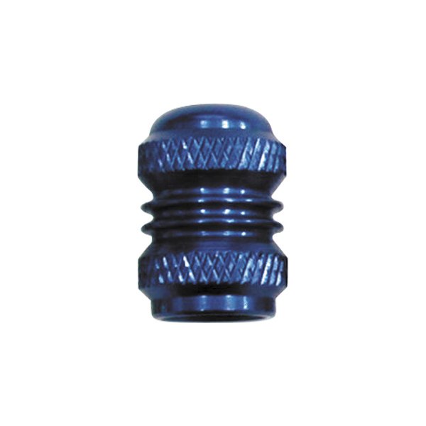 Keiti® - Blue Knurled Tire Valve Caps
