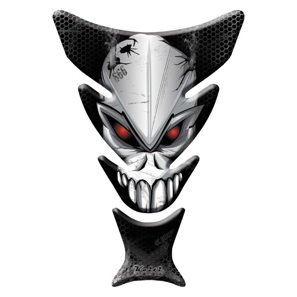 Keiti® - 666 Skull Black Tank Protector Pad