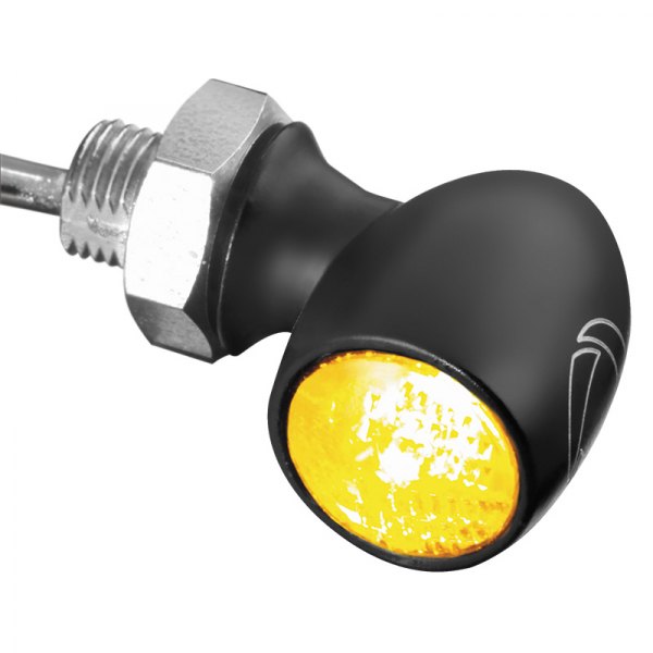 Kellermann® - Atto™ Series Satin Black Indicator Light with Clear Lens