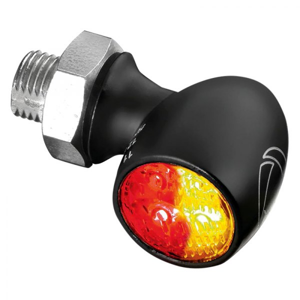 Kellermann® - Atto™ Series Black Rear Indicator Light with Clear Lens