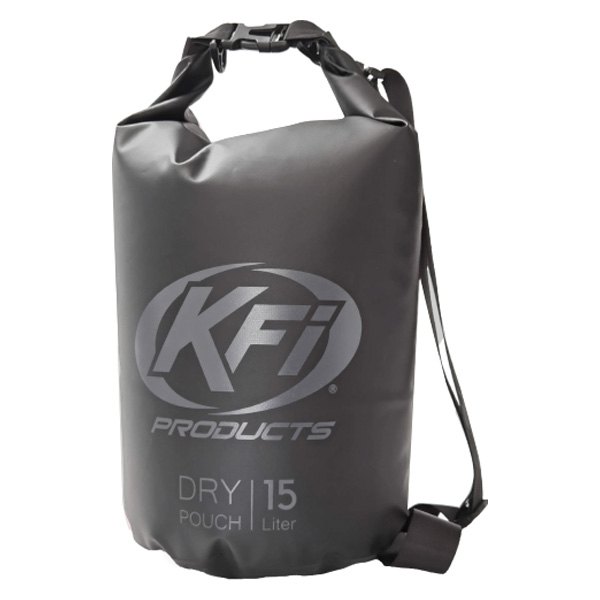KFI® - Waterproof 15L Black Roll Top Dry Bag