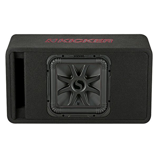 KICKER® - 12-Inch (30cm) 600W 2 Ohm Trapezoidal Vented Enclosure Subwoofer