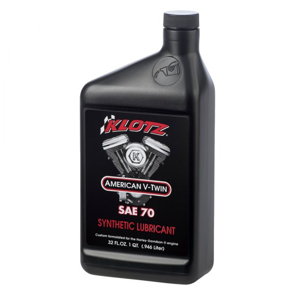 Klotz® - American V-Twin Straight Weight SAE 70W Synthetic Engine Lubricant, 1 Quart