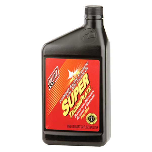 Klotz® - Super TechniPlate™ Synthetic 2-Stroke Racing Motor Oil, 1 Quart