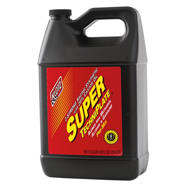 Klotz® - Super TechniPlate™ Synthetic 2-Stroke Racing Motor Oil, 1 Gallon