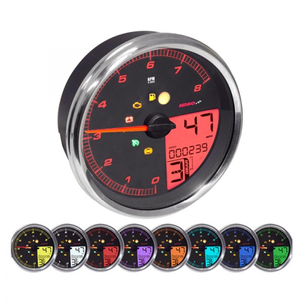 KOSO® - 4.5" Electrical Speedometer