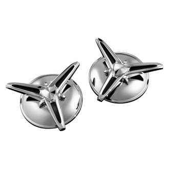 Kuryakyn® - Knock-Off Chrome Center Caps