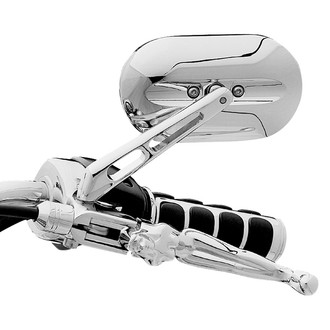 Kuryakyn® - Magnum™ Chrome Mirror Set with Flat Glass