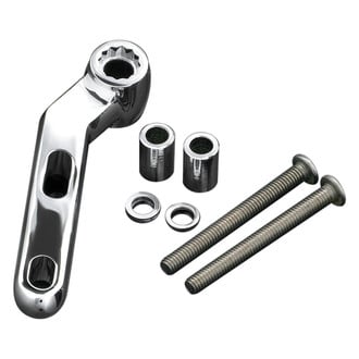 Kuryakyn® - Chrome Accessory Clutch or Brake Perch Mount Kit