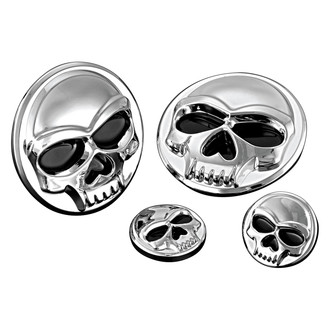 Kuryakyn® - 1" Zombie™ Custom Chrome Medallions
