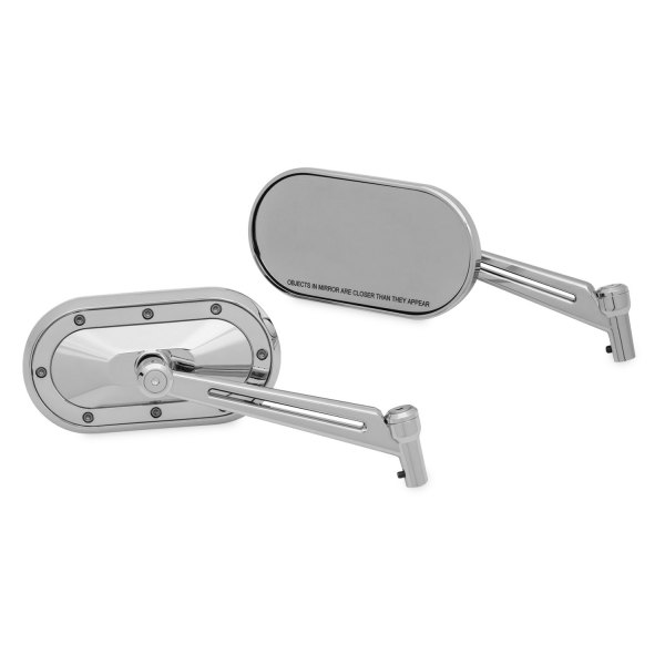 Kuryakyn® - Heavy Industry Chrome Mirror Set