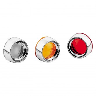 Kuryakyn® - Bullet Turn Signal Deep Dish Bezels