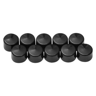 Kuryakyn® - Kool Kaps Gloss Black Engine Bolt Covers