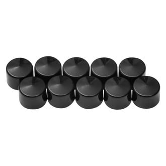 Kuryakyn® - Kool Kaps Gloss Black Engine Bolt Covers