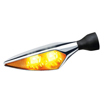 Kuryakyn® - Micro Rhombus Extreme Series Chrome Indicator Light