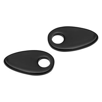 Kuryakyn® - Kellermann™ Gloss Black Fender Strut Cover Plates