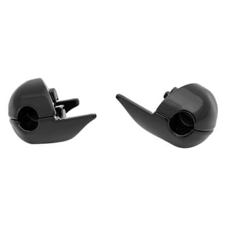 Kuryakyn® - Atto Black Durable Aluminum Rear Turn Signal Adapters