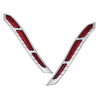 Kuryakyn® - LED Rear Chrome Fender Strip Lights
