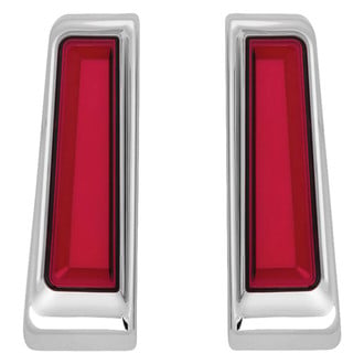 Kuryakyn® - Chrome Saddlebag Support LED Inserts
