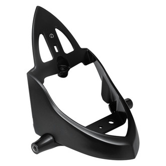 Kuryakyn® - Custom Satin Black Rear Turn Signal and License Plate Mount