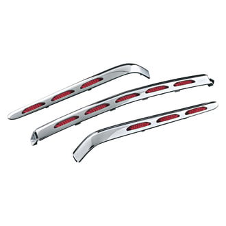 Kuryakyn® - LED Chrome Trunk Molding Set
