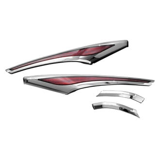 Kuryakyn® - LED Chrome Saddlebag Accent Swoops