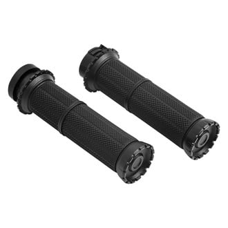 Kuryakyn® - Riot Satin Black Grips