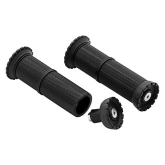 Kuryakyn® - Riot Satin Black Grips