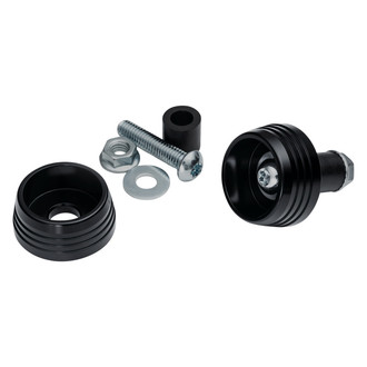Kuryakyn® - Lodestar Black Front Axle Sliders