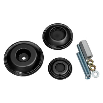 Kuryakyn® - Lodestar Black Rear Axle Sliders