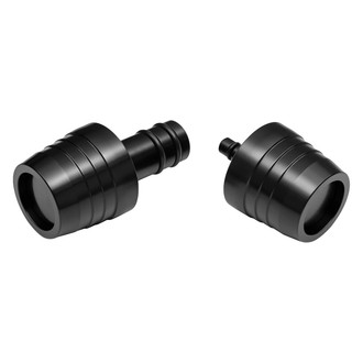 Kuryakyn® - Lodestar Black Front Axle Sliders