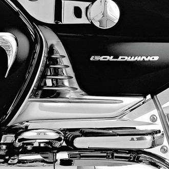 Kuryakyn® - Louvered Chrome Battery Box Covers