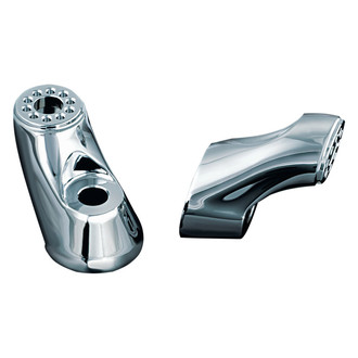 Kuryakyn® - Foot Peg Mounts with Mounting Clevises (Chrome)