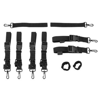 Kuryakyn® - Premium Black Luggage Strap Kit