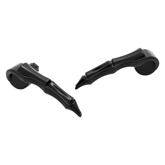Kuryakyn® - Zombie™ Gloss Black Saddlebag Latch Handles