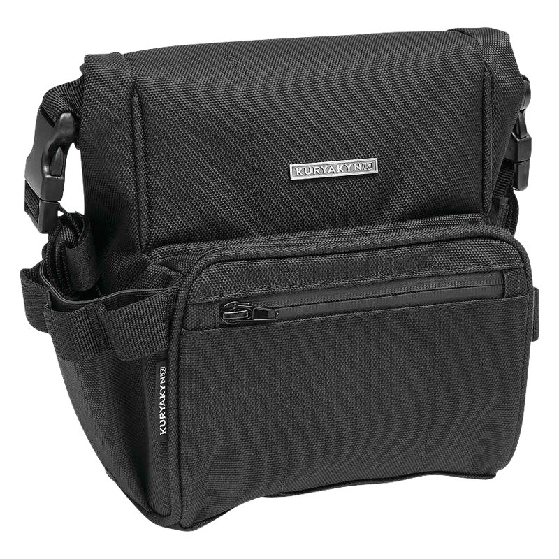 Cruiser Bike Sissy Bar & Rack Bags - Leather, Large, Small