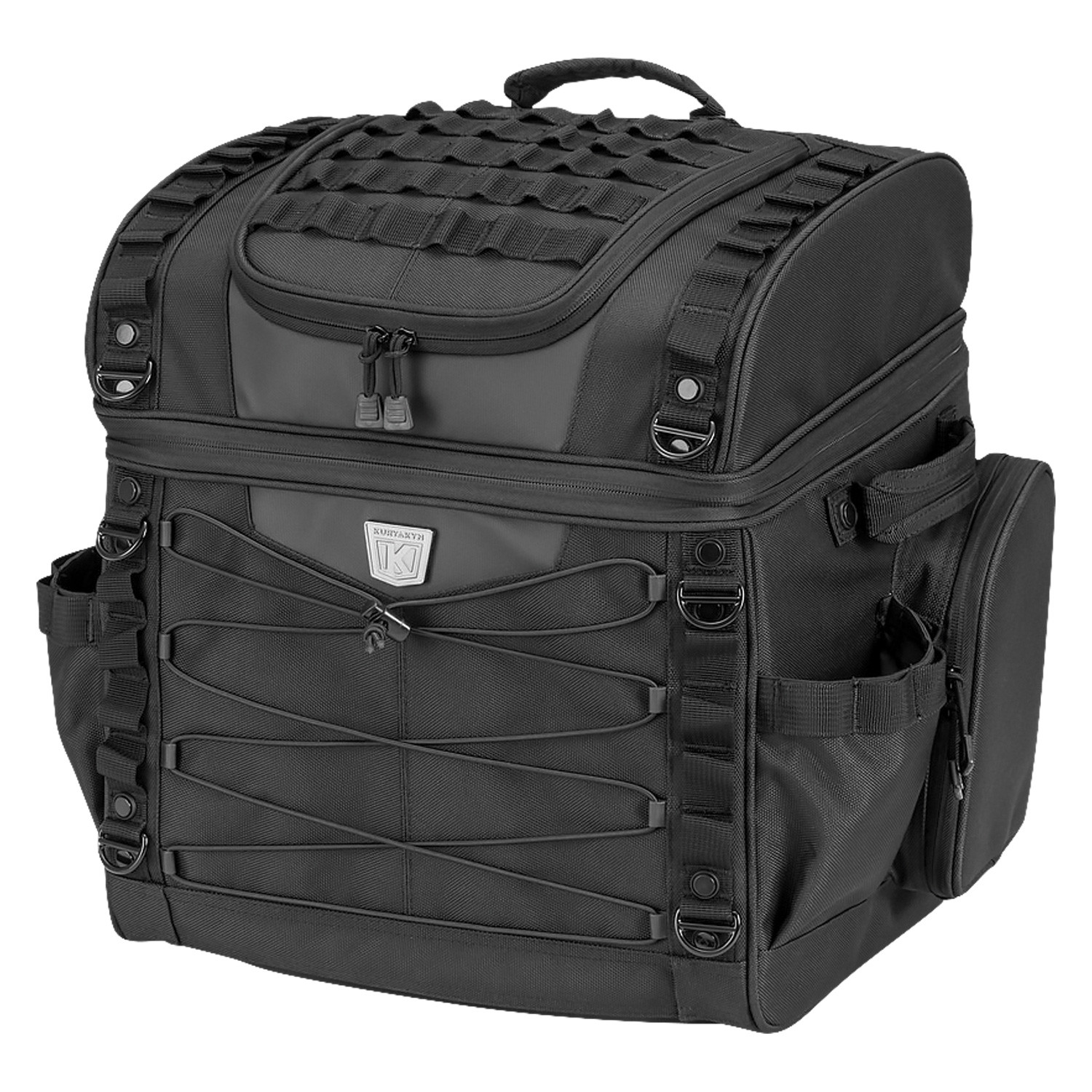 Kuryakyn® 5285 - Momentum Vagabond Black Bag - MOTORCYCLEiD.com