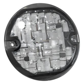 Kuryakyn® - Conversion Flat Style Front LED Turn Signal Inserts with Smoke Lenses